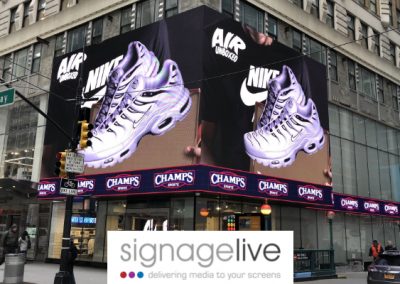 Champs Sports – 10 Times Square, NYC