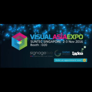 [November 2-3, 2016] Visual Asia Expo 2016