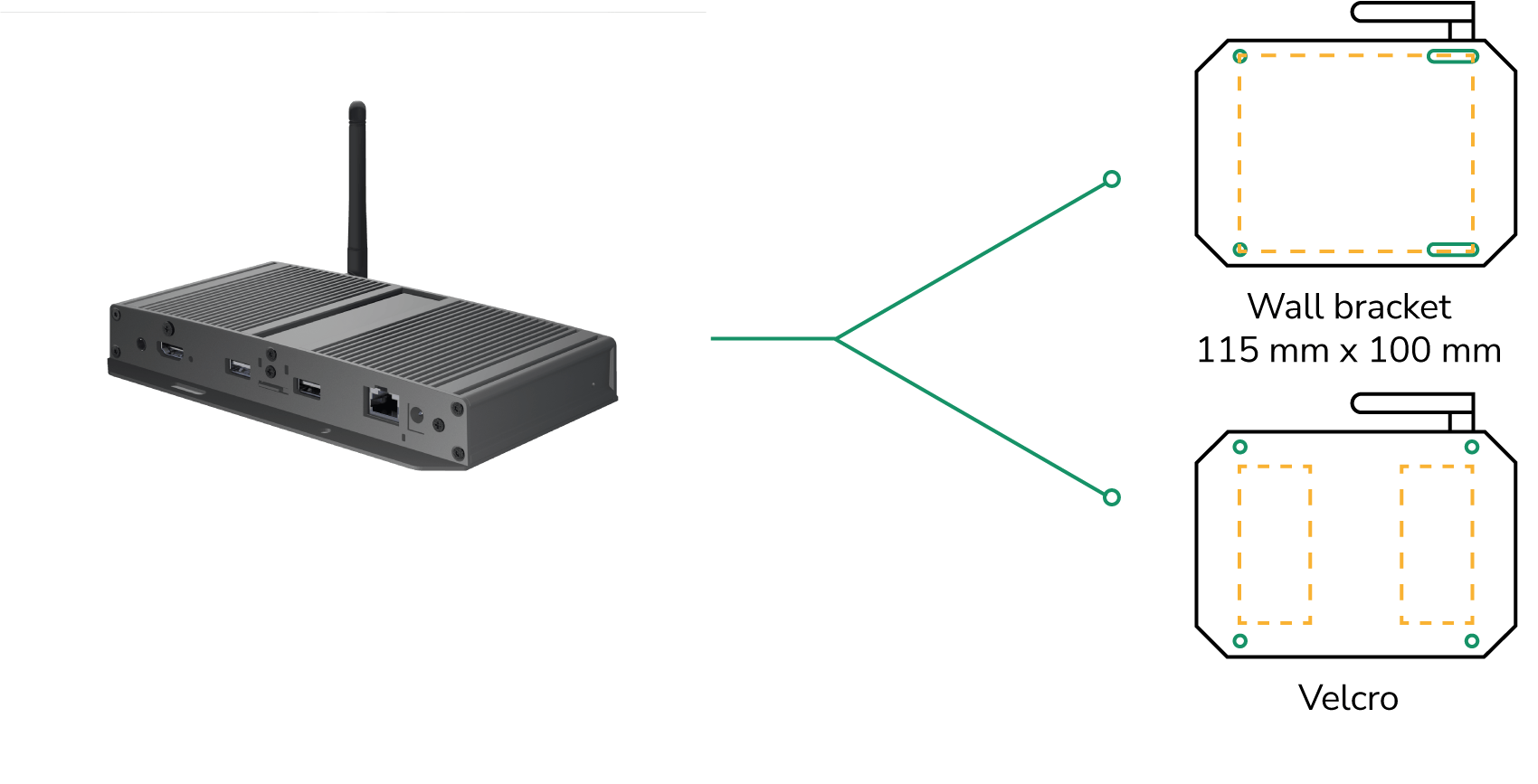 Asset 31 XMP-8552 Mounting Options