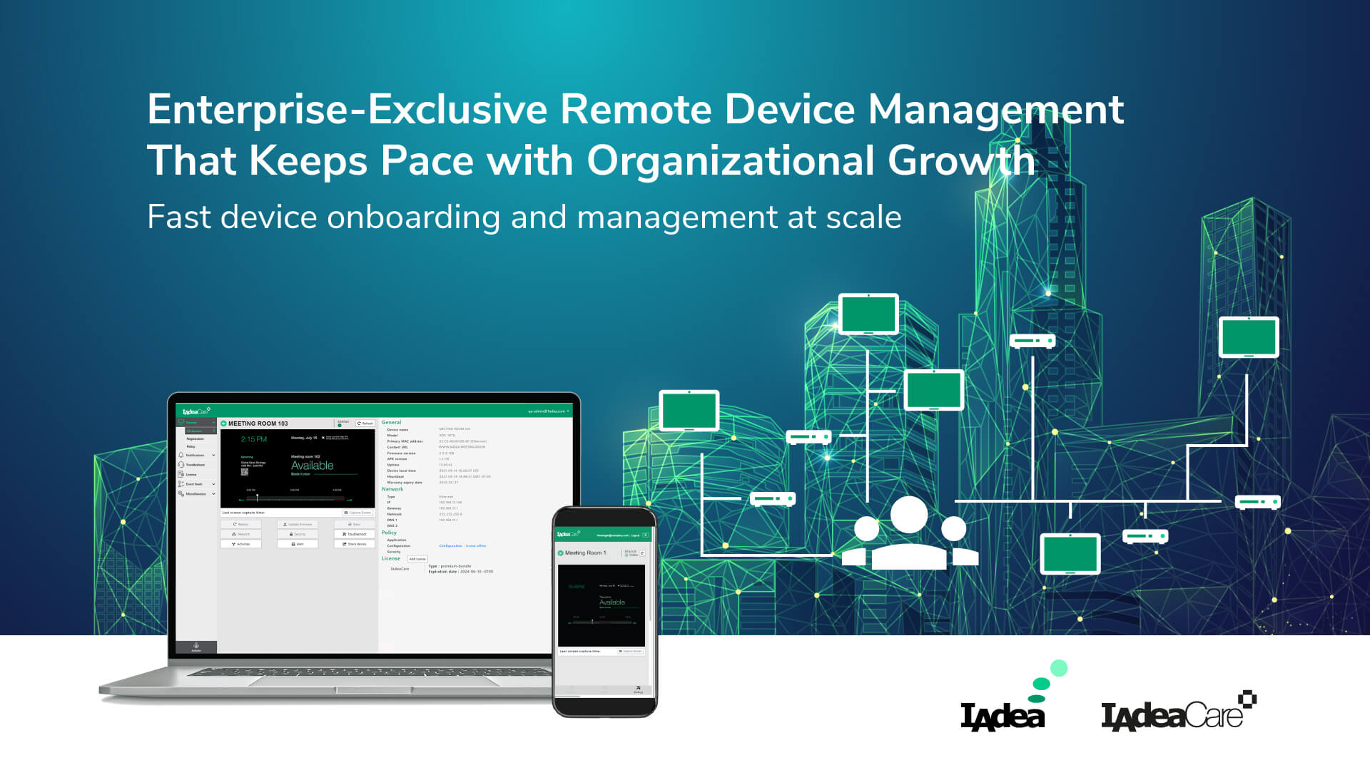 IAdeaCare Enterprise Account KV IAdeaCare Enterprise Device Management