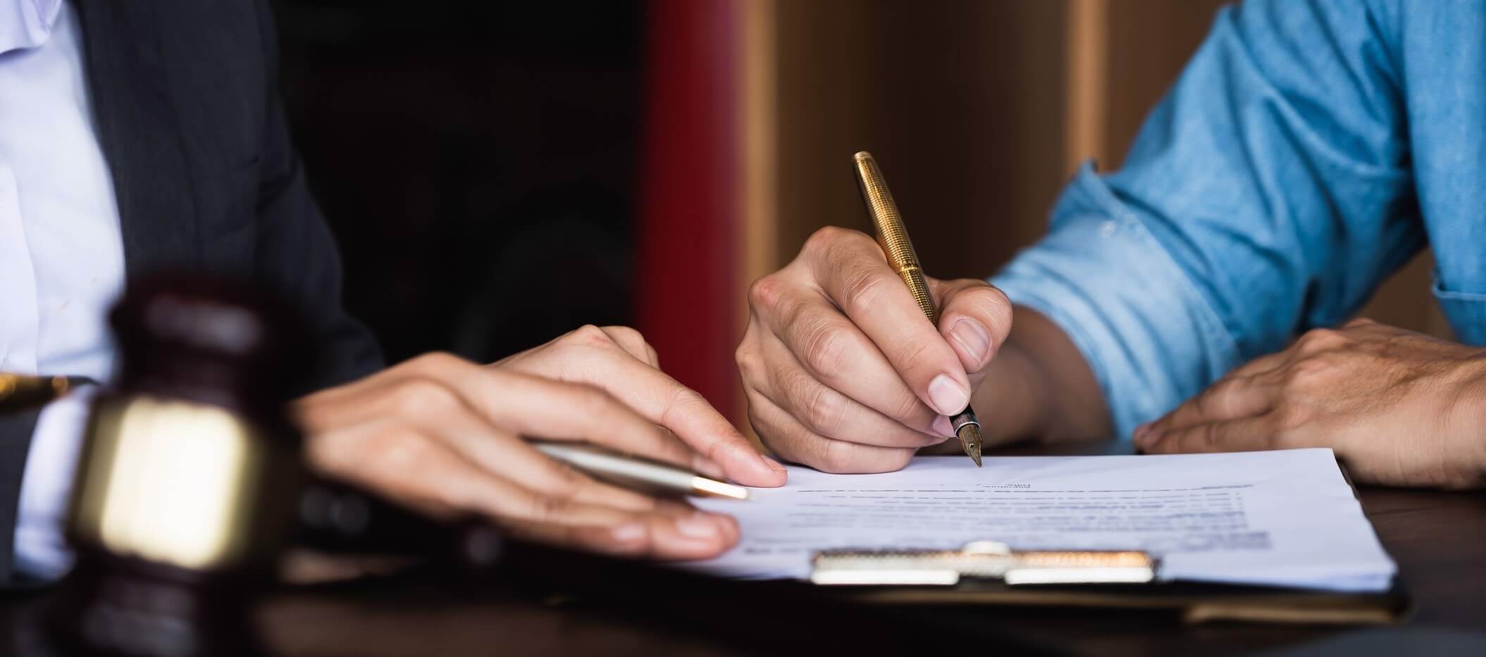 Signing Contract Signing Contract