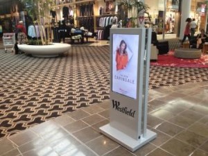 IAdea's partner Just Digital Signage has installed digital posters at the high-profile Westfield stores in Sydney, Bondi Junction and Carindale.