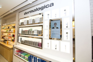 Signboard installed at Dermalogica UK