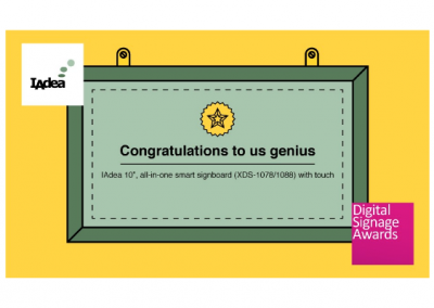 IAdea Nabs 2019 Digital Signage Awards – Technical Achievement Category