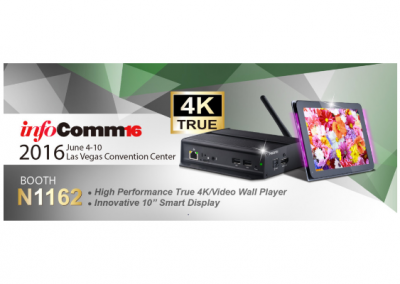 InfoComm 2016: IAdea Highlights Smart Signboard XDS-1078