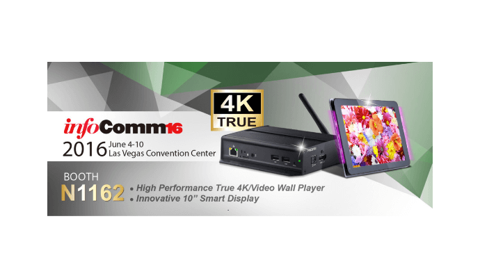 InfoComm 2016: IAdea Highlights Smart Signboard XDS-1078