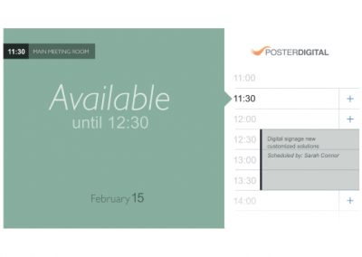 PosterDigital to Launch RoomManager Software on IAdea Smart Signboards