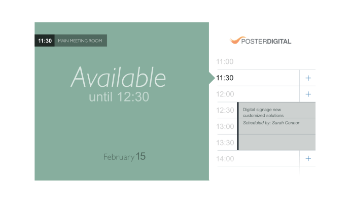 PosterDigital to Launch RoomManager Software on IAdea Smart Signboards