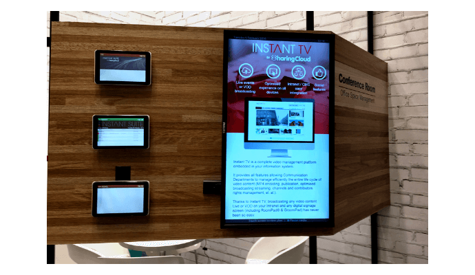 SharingCloud Partners with IAdea for Conference Room Solution: Digitalizing and Visualizing a Business Venue around You