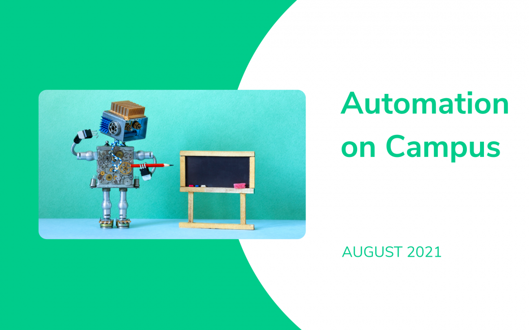 IAdea August 2021 News — Automation on Campus
