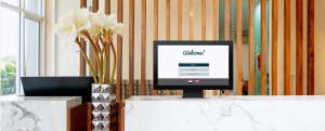 22 inch visitor registration go bright ui